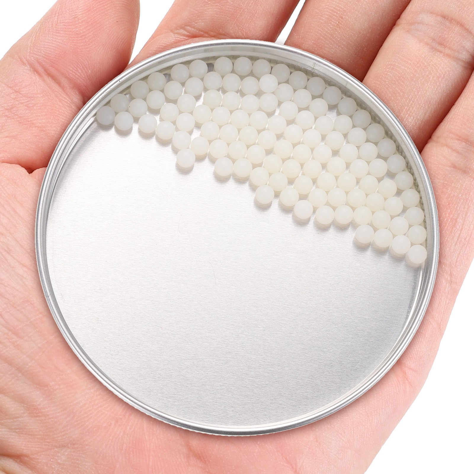 100pcs Nylon Bearing Balls 4mm Solid Plastic Ball