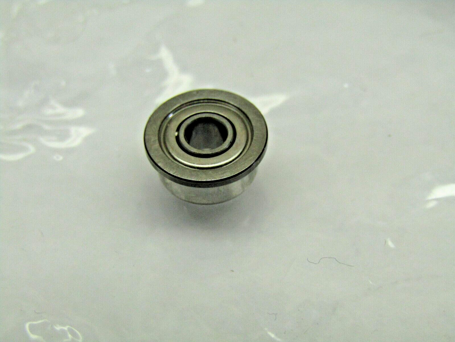 NSK Japan F693-ZZ 3mm X 8mm X 4mm Miniature Flanged Shielded Bearing