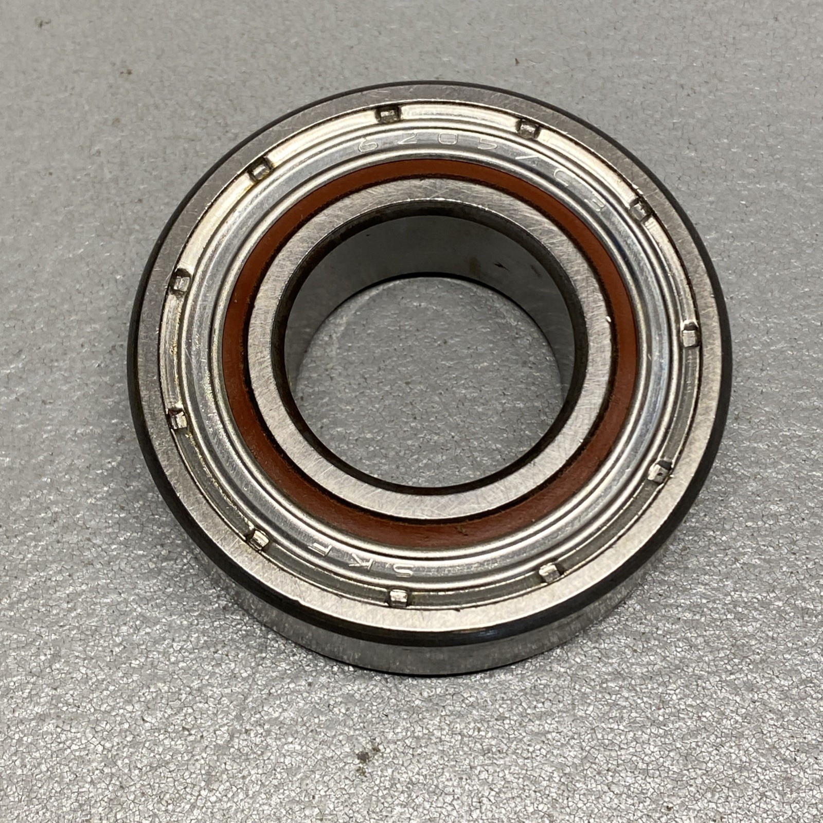 SKF 6205-C3 Double Metal & Rubber Shield Ball Bearing 25x52x15mm