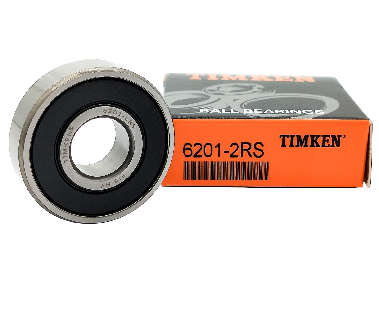 2PC USA Brand TIMKEN 6201-2RS 12X32X10MM Double Rubber Seal Ball Bearings 6201