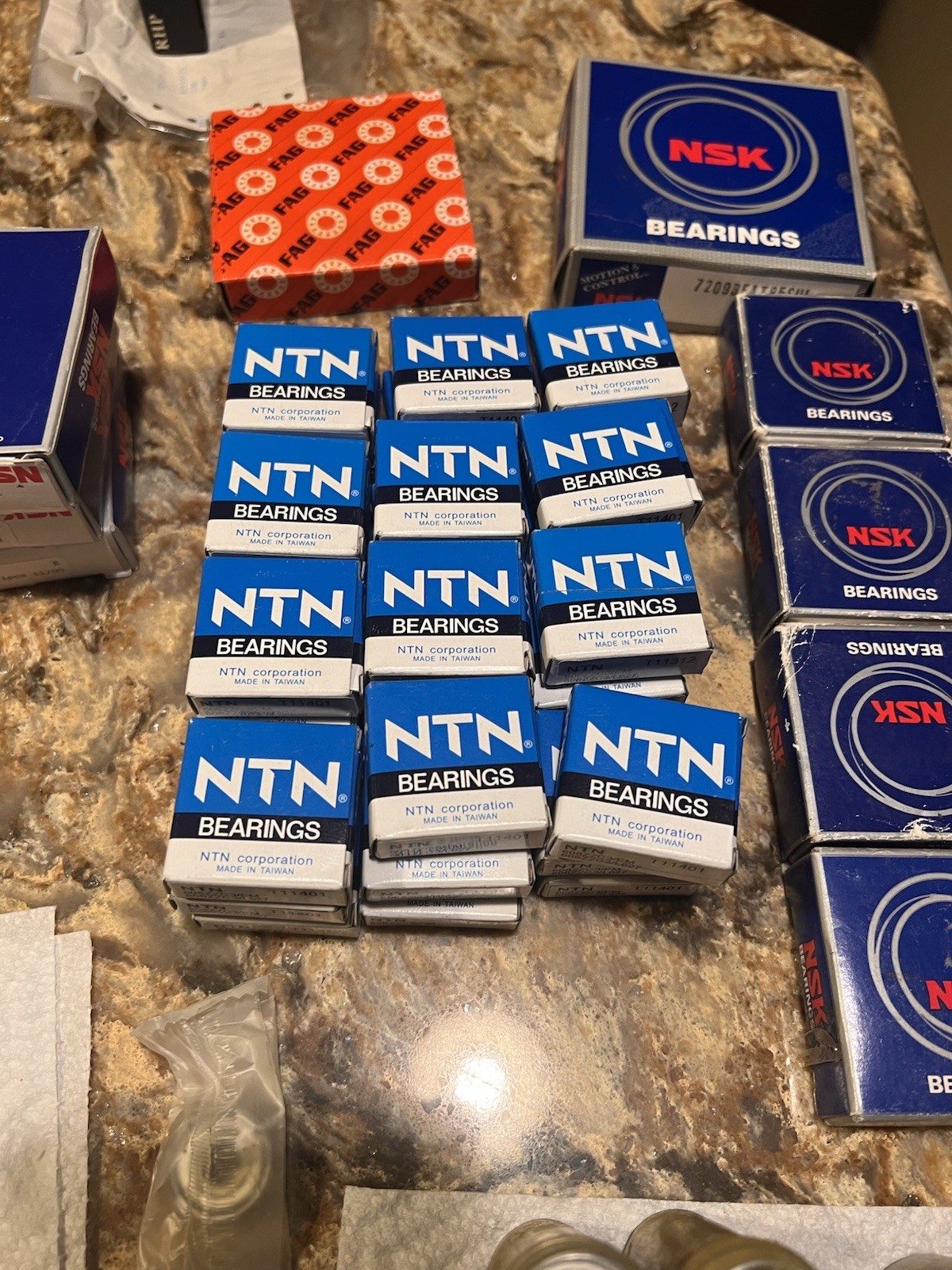 NTN 608ZZC3/EM Radial Ball Bearing 8mm Bore 22mm OD 7mm Width 608ZZC3/L627