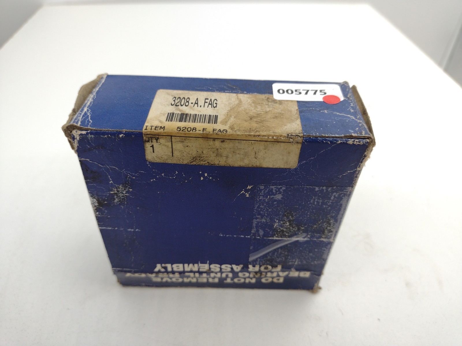 *** FAG 3208-A Double Row Angular Contact Bearing 40 mm Bore