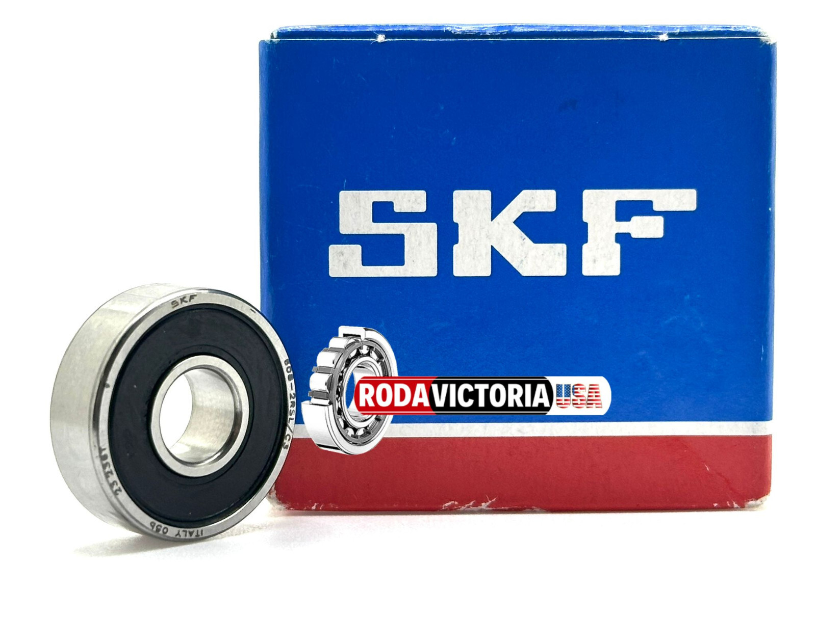 SKF 608 2RSL C3 DEEP GROOVE BALL BEARING, RUBBER SEALED 608 LLB 8x22x7 mm