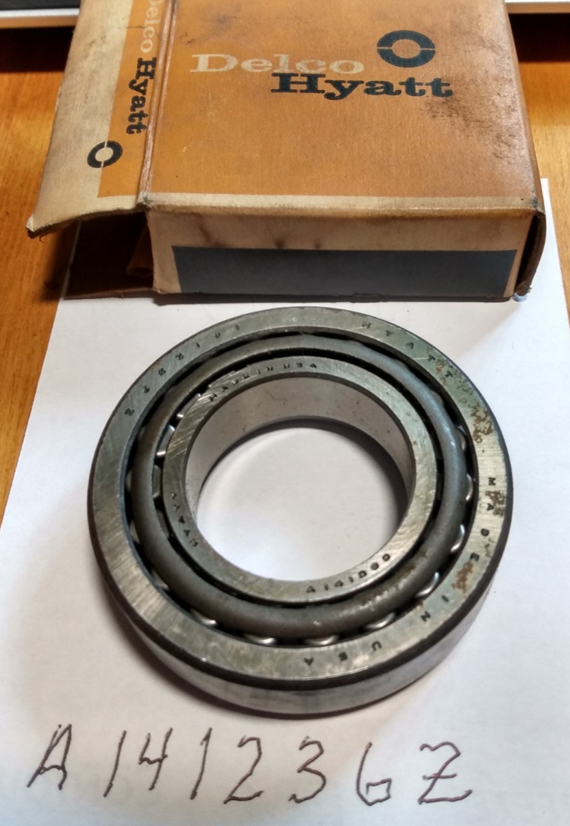 Delco Hyatt A141236Z 7450700 Tapered Roller Bearing Cone NOS Made in USA