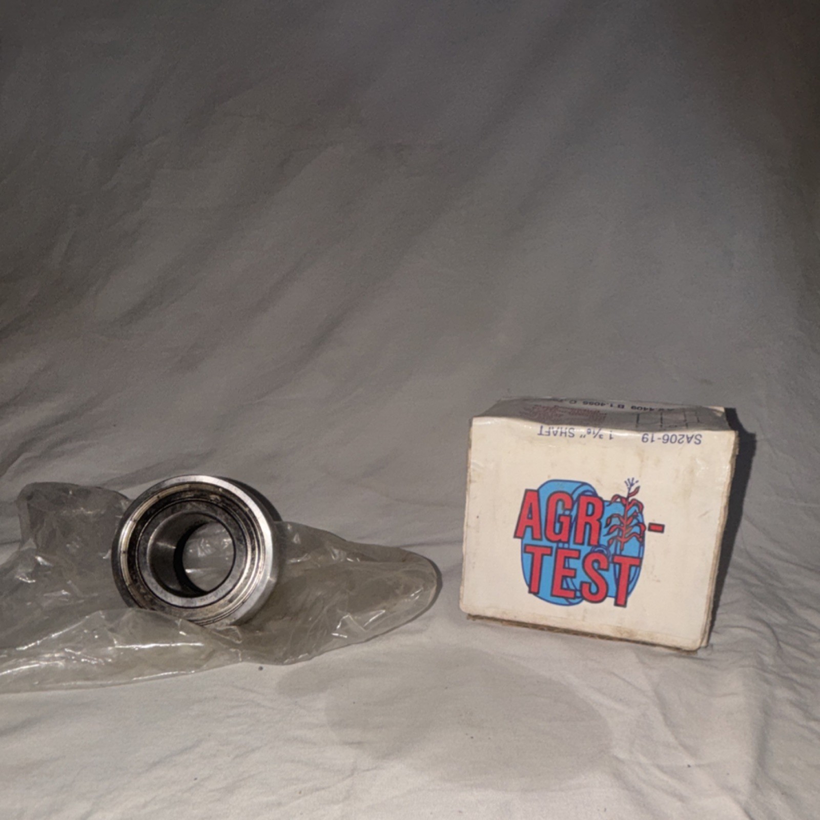Agri-Test SA206-19 1-3/16” Insert Bearing w/ Collar NEW