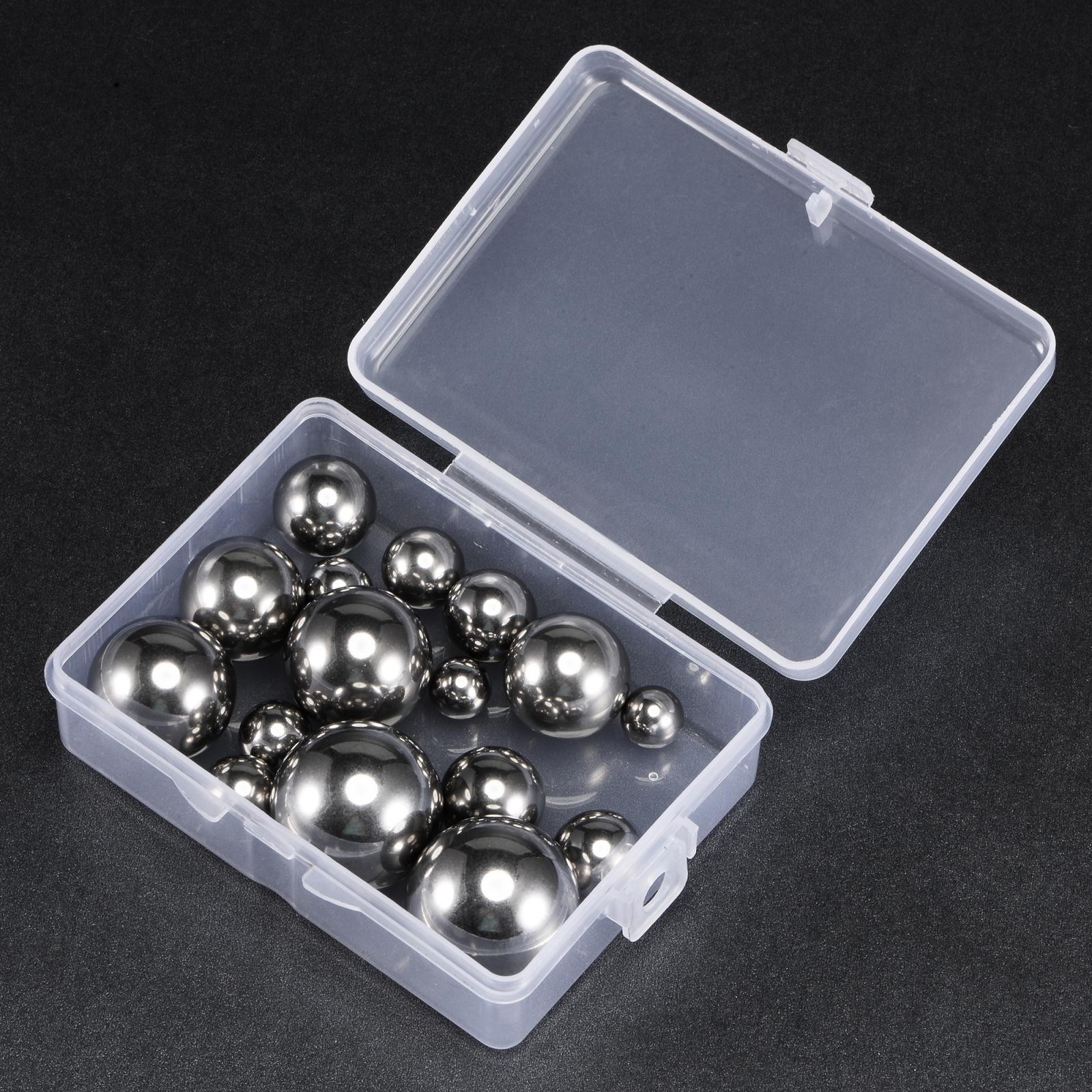16pcs Bearing Balls Stainless Steel 3/8″ 7/16″ 1/2″ 9/16″ 5/8″ 3/4″ 7/8″ 1″