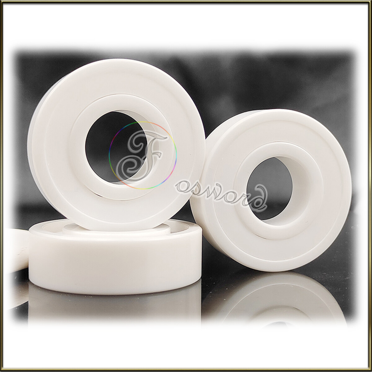 ZrO2 Full Ceramic Bearing Zirconia Double Shielded Roller Ball Bearings φ10 – 40