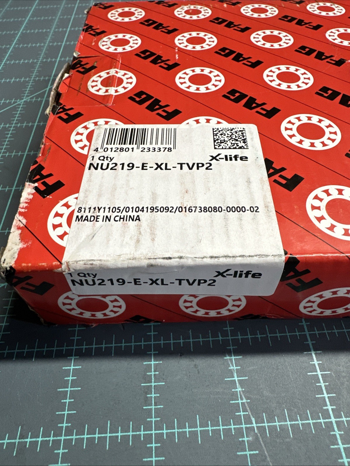 NU219ETVP2 FAG New Cylindrical Roller Bearing