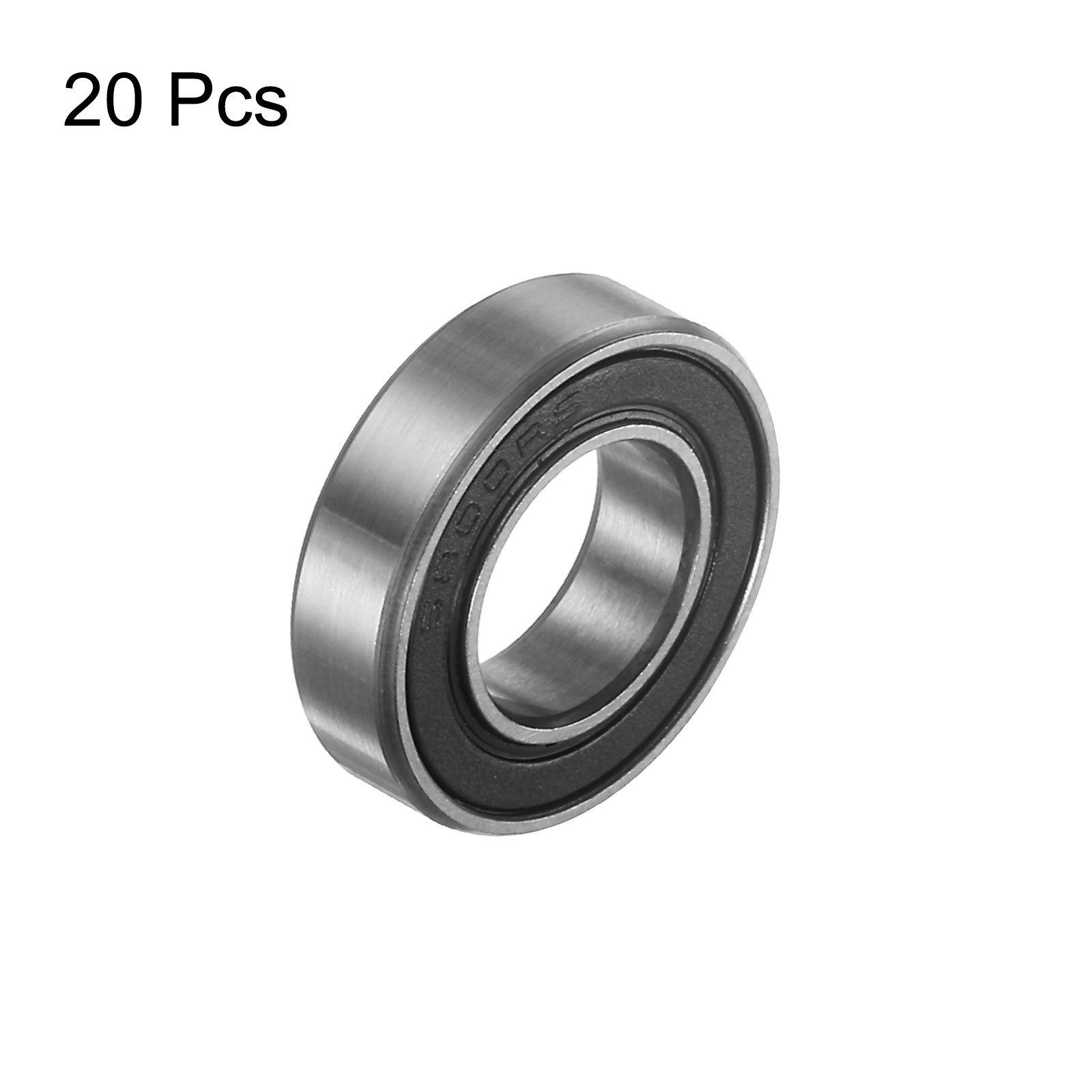 20pcs 6800-2RS Ball Bearings 10x19x5mm Chrome Steel Double Sealed