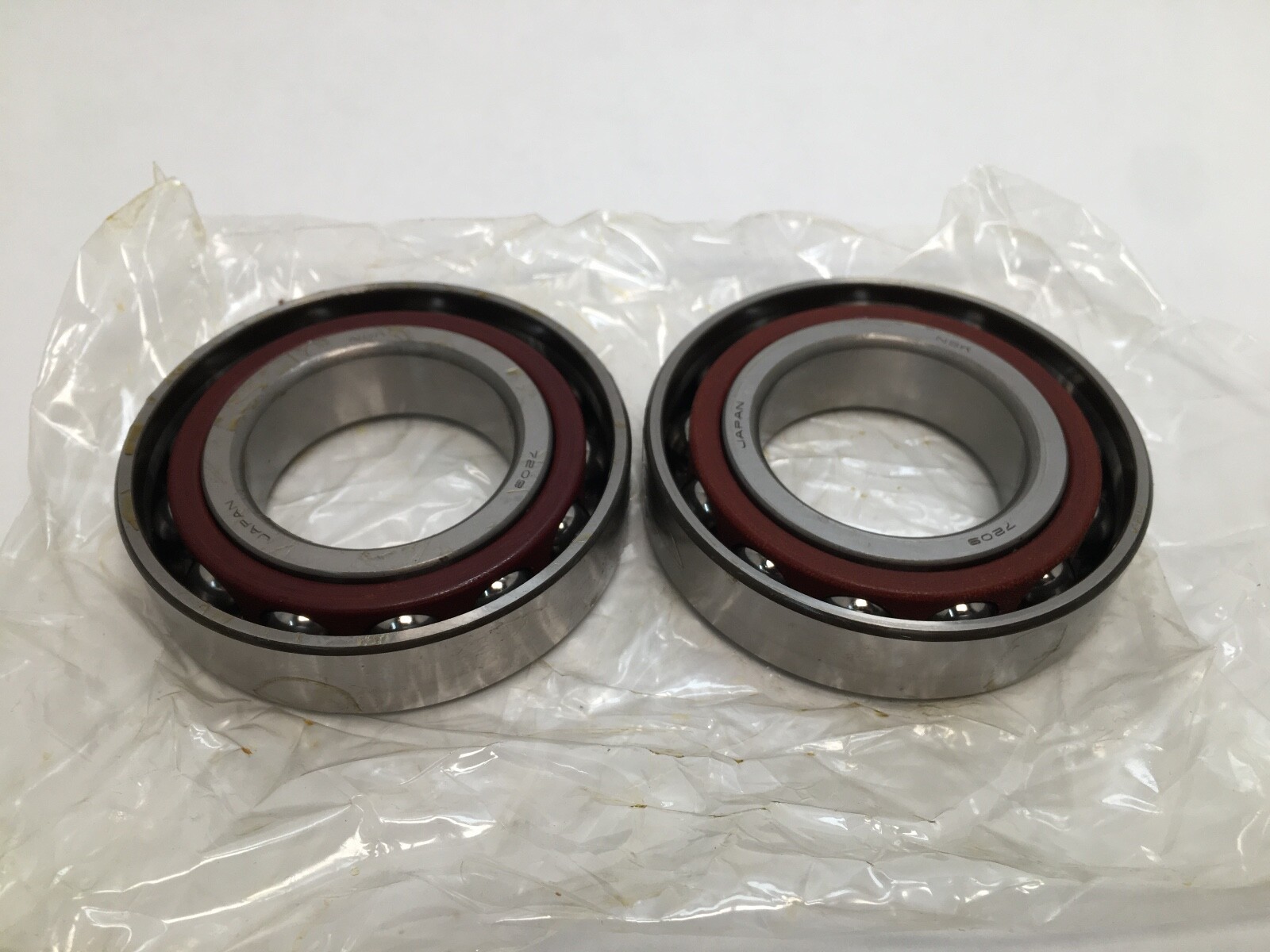 NSK 7209CTDULPA7 Bearing 45x85x19 mm 7209-CT-DUL-PA7 ABEC7 Japan 2 Pcs