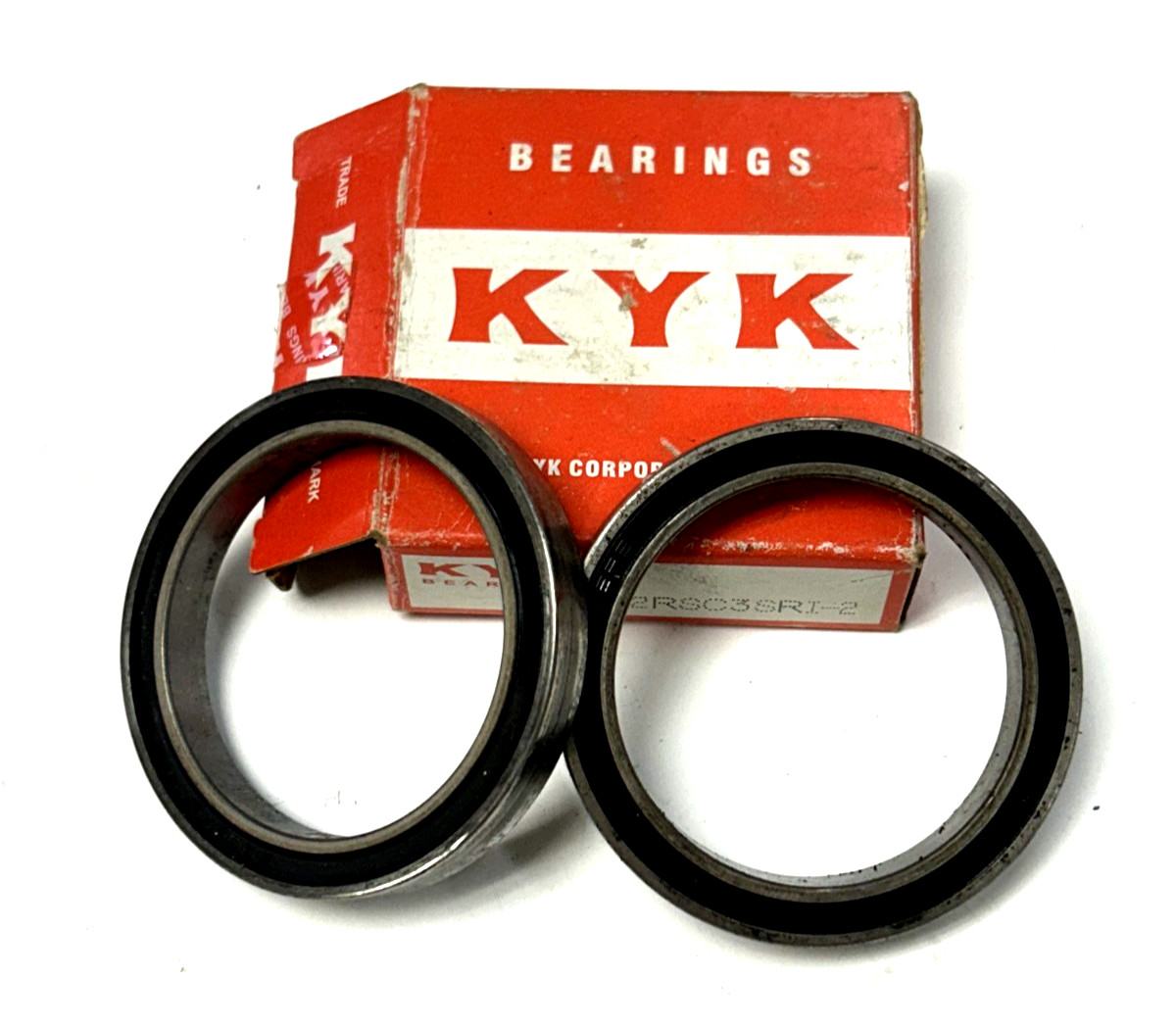 KYK 6808-2RSC3SRI-2 BALL BEARINGS 40MM BD 52MMOD 7W MADE IN JAPAN TWO IN BOX