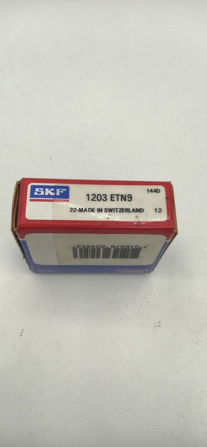 SKF 1203 ETN9 Spherical Ball Bearing 17x40x12mm 1203ETN9 Ball Bearing 1203-ETN9