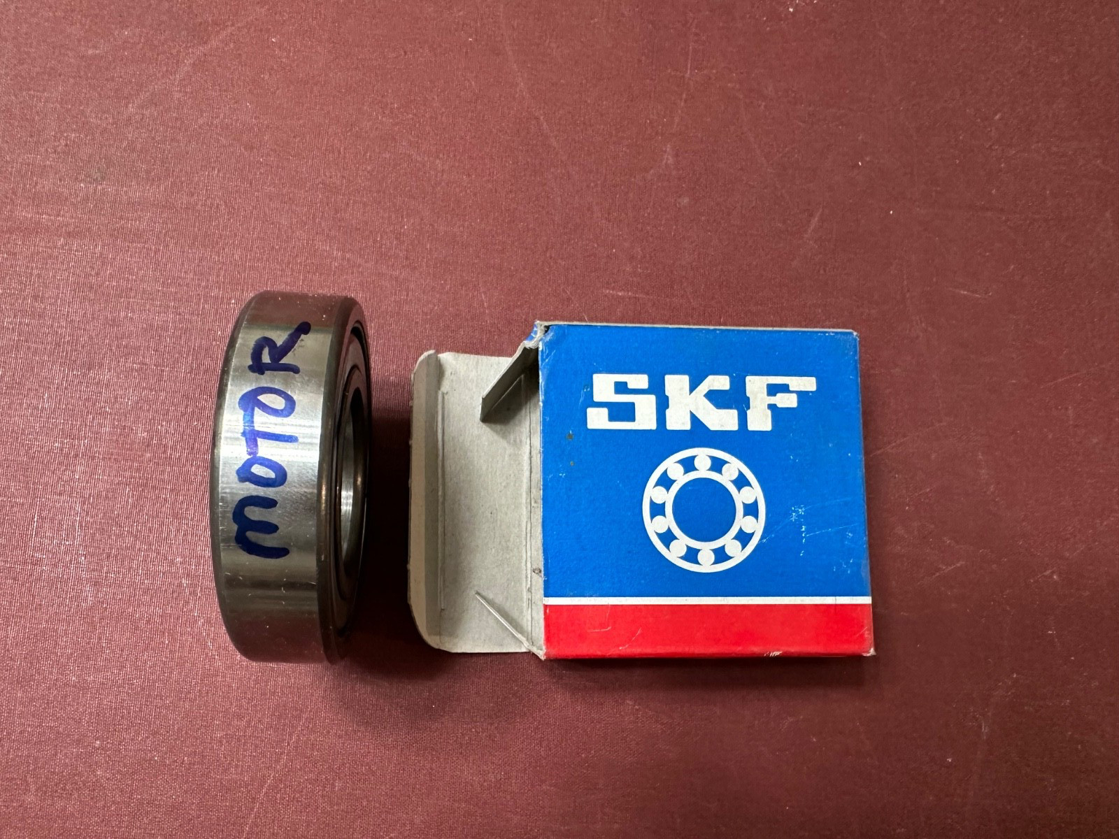 SKF 6206-2Z JEM 30mm X 62mm X 16mm Metal Shielded Bearing Made in USA