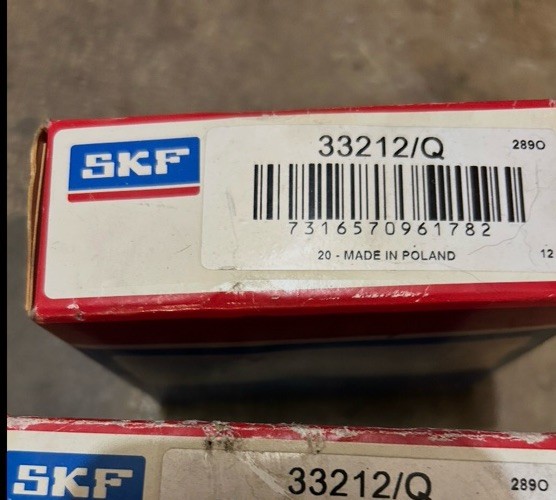 1x SKF 33210/Q Tapered Rolling Bearing Single Row 50mm Bore X 90mm X 32mm New