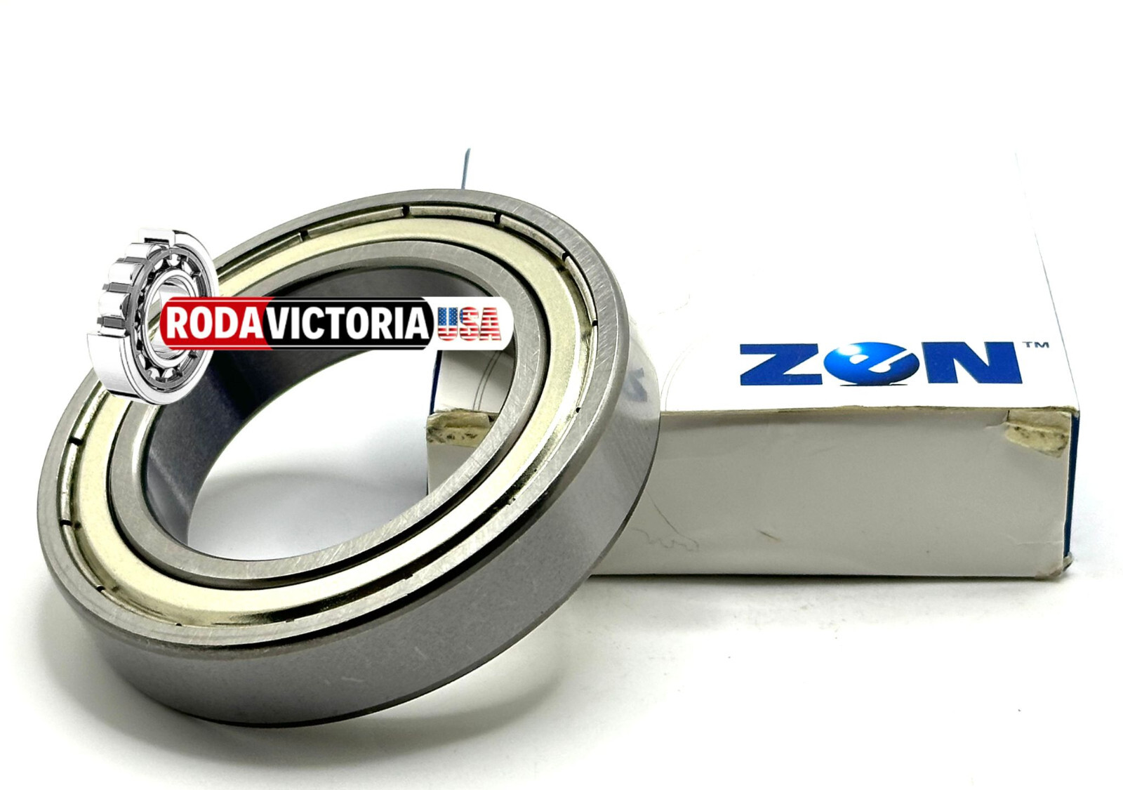 ZEN 6008 ZZ C3 DEEP GROOVE BALL BEARING, METAL SHIELDED 40x68x15mm