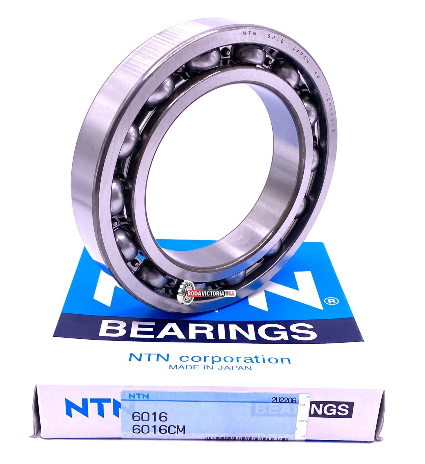 NTN Japan 6016 Deep Groove Ball Bearing, Open Type, No Seals 80x125x22 mm