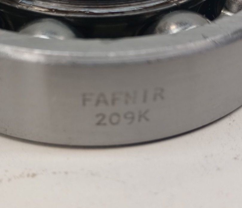 Fafnir 209K Ball Bearing Deep Groove 45X85X19mm 209-K (Pack of 2)