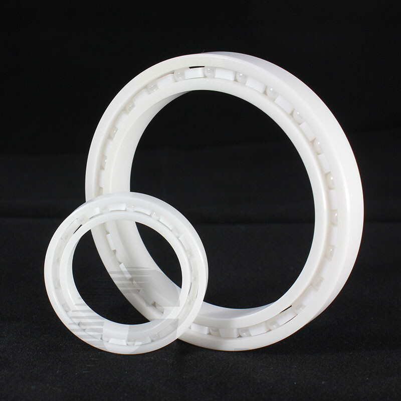 Thin Section Ball Bearing ZrO2 Zirconium Oxide Ceramics Bearing Model 6700-6712
