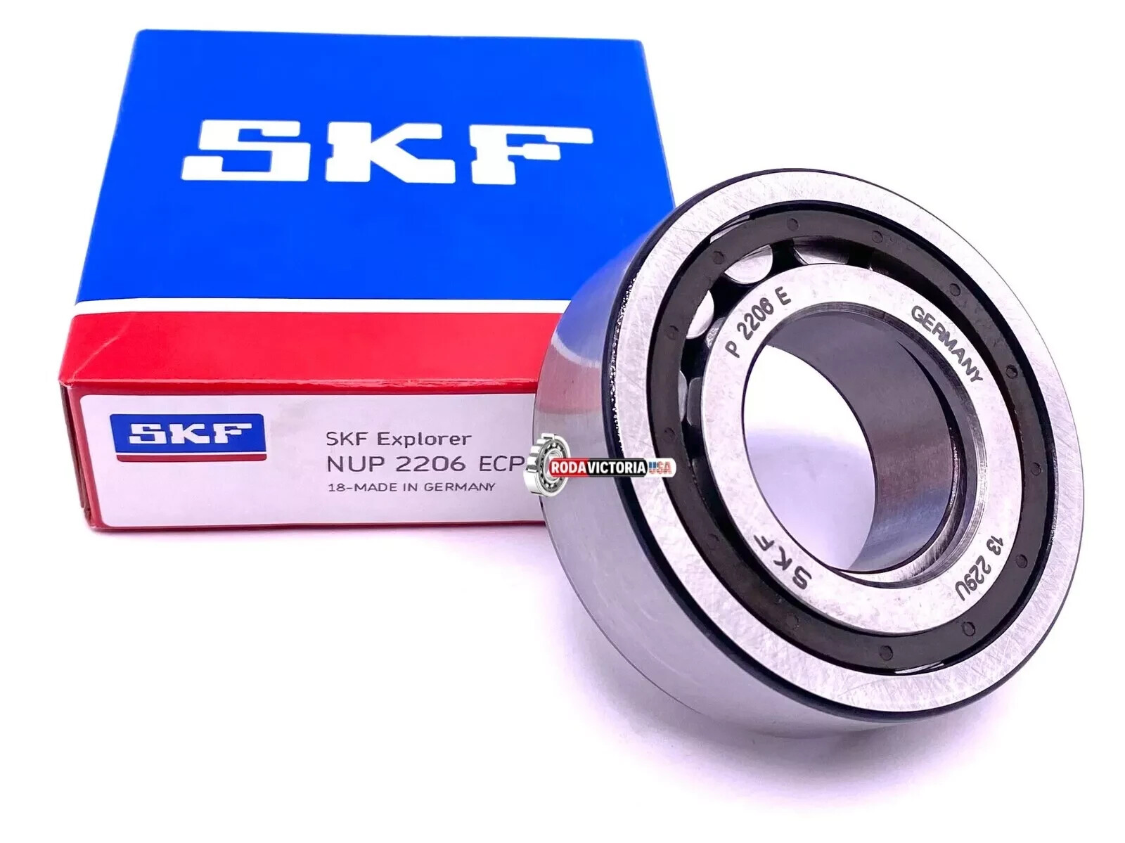 SKF Germany NUP2206 ECP Cylindrical Roller Bearing 30x62x20 mm