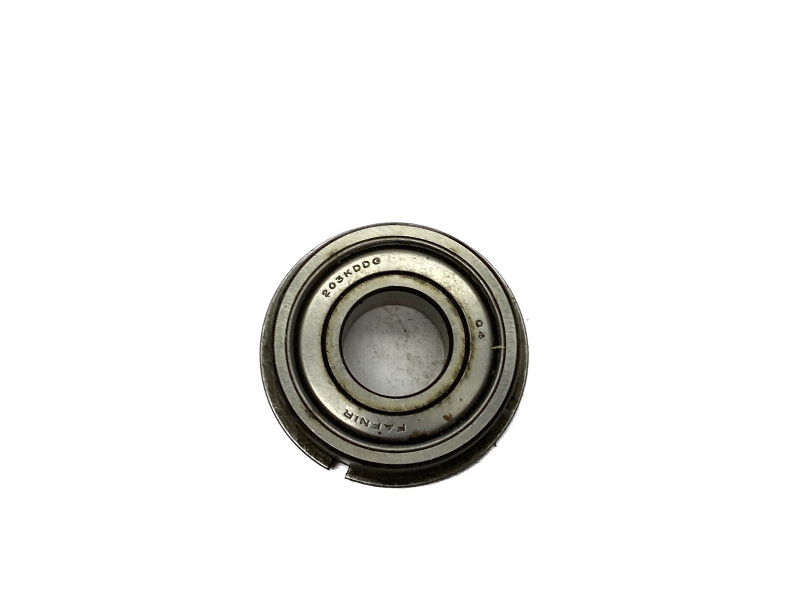 NOS Fafnir 17mm Bore 40mm OD Radial Ball Bearing w/ Snap Ring 203KDDG