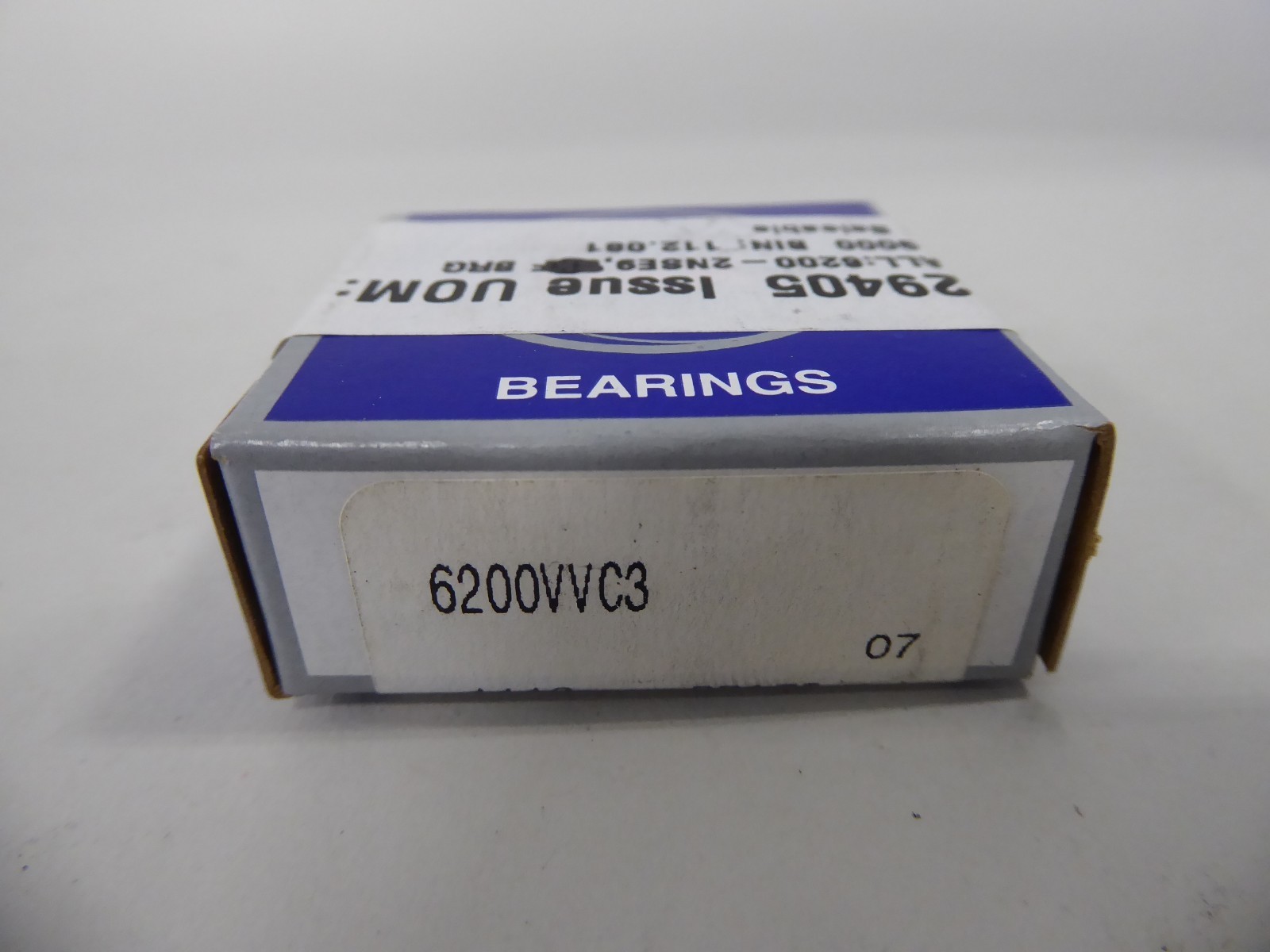 NSK 6200VVC3 Ball Bearing 6200VV-C3