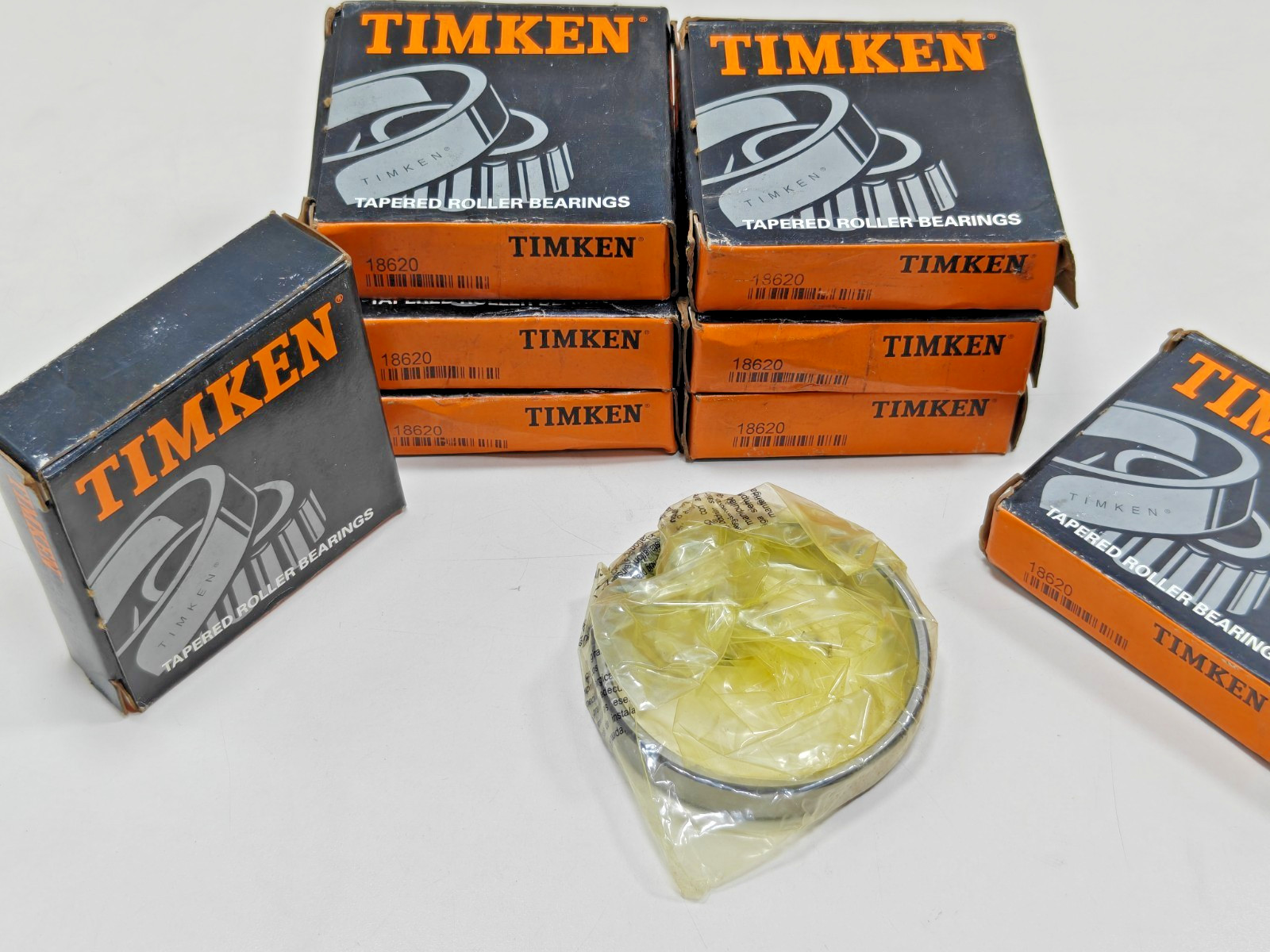 (8Pcs) 18620 Timken Tapered Roller Bearing Cup Only Timken 18620-20024 USA 8PCS