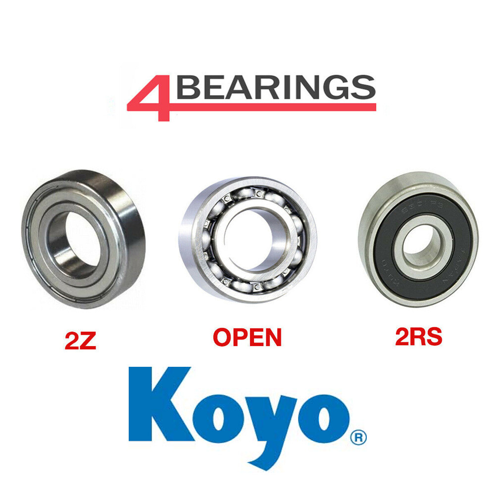 KOYO Bearing 6000 – 6307 Series – Open – 2RS – 2Z – C3 – *Choose your size*