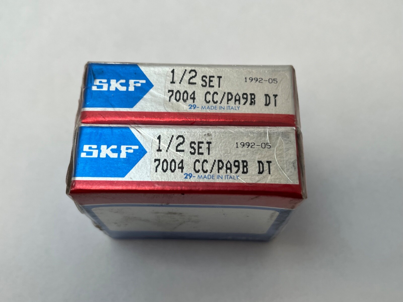 SKF 7004CCPA9BDT Angular Bearing 20x42x12mm 7004C 7004-CC-PA9B-DT Italy 2 Pcs