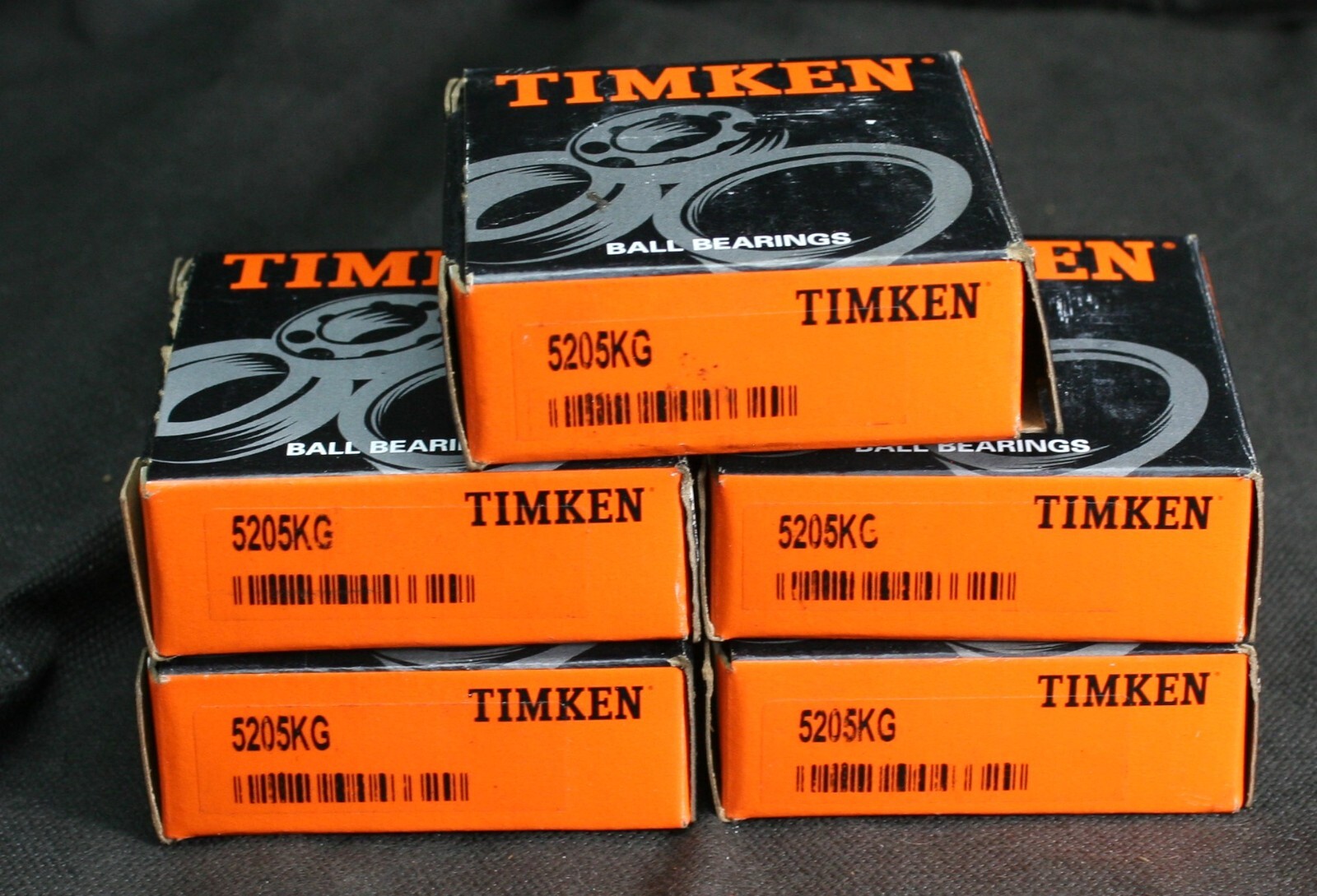 One (1) Timken 5205 KG Angular Contact Bearing 25 MM ID USA New
