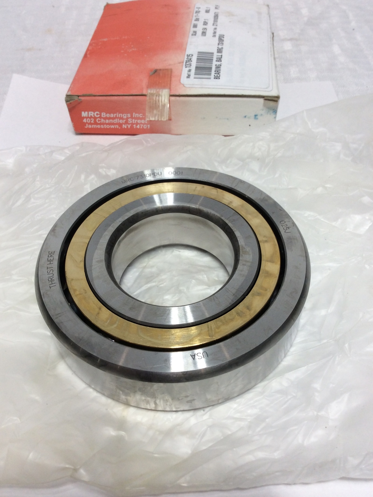 MRC 7310PDU ANGULAR CONTACT BALL BEARING