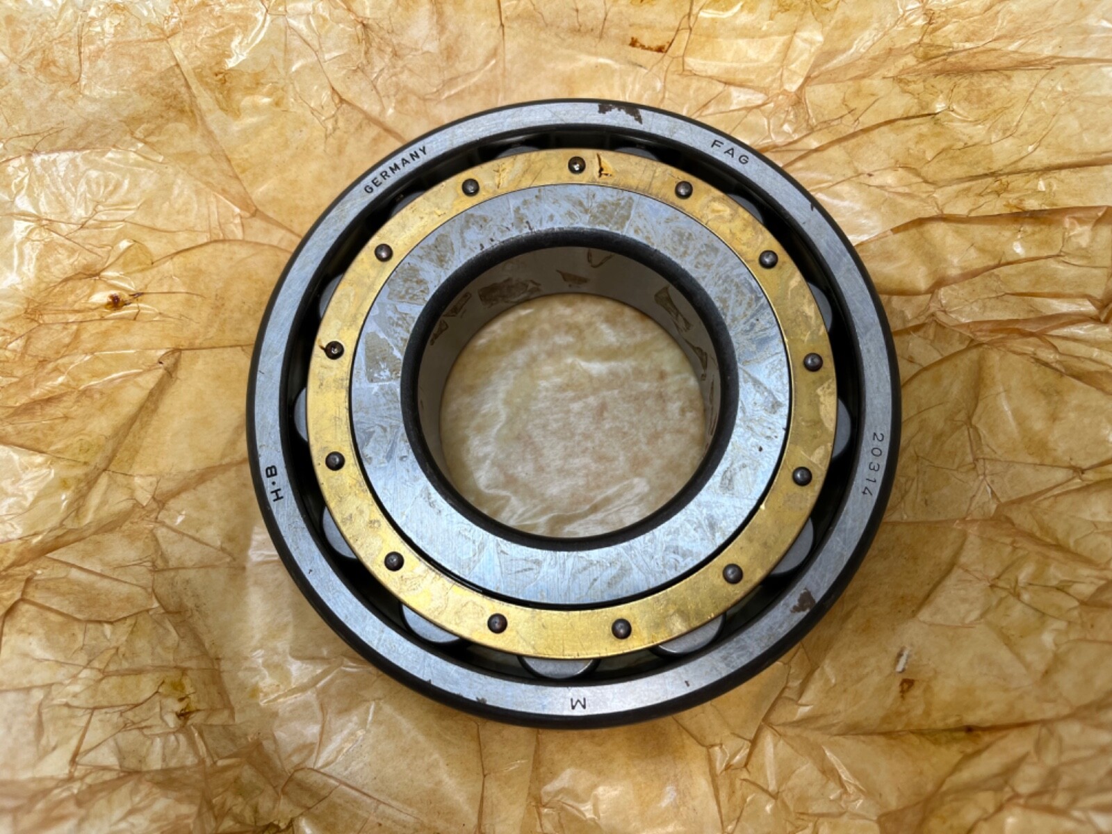 FAG 20314MB Spherical Bearing 70x150x35 mm 20314-MB Germany