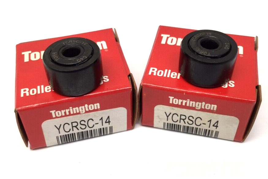 Torrington YCRSC-14 Yoke Roller 7/8″ Roller OD 1/4″ ID CCYR-7/8-S (Pack Of 2)