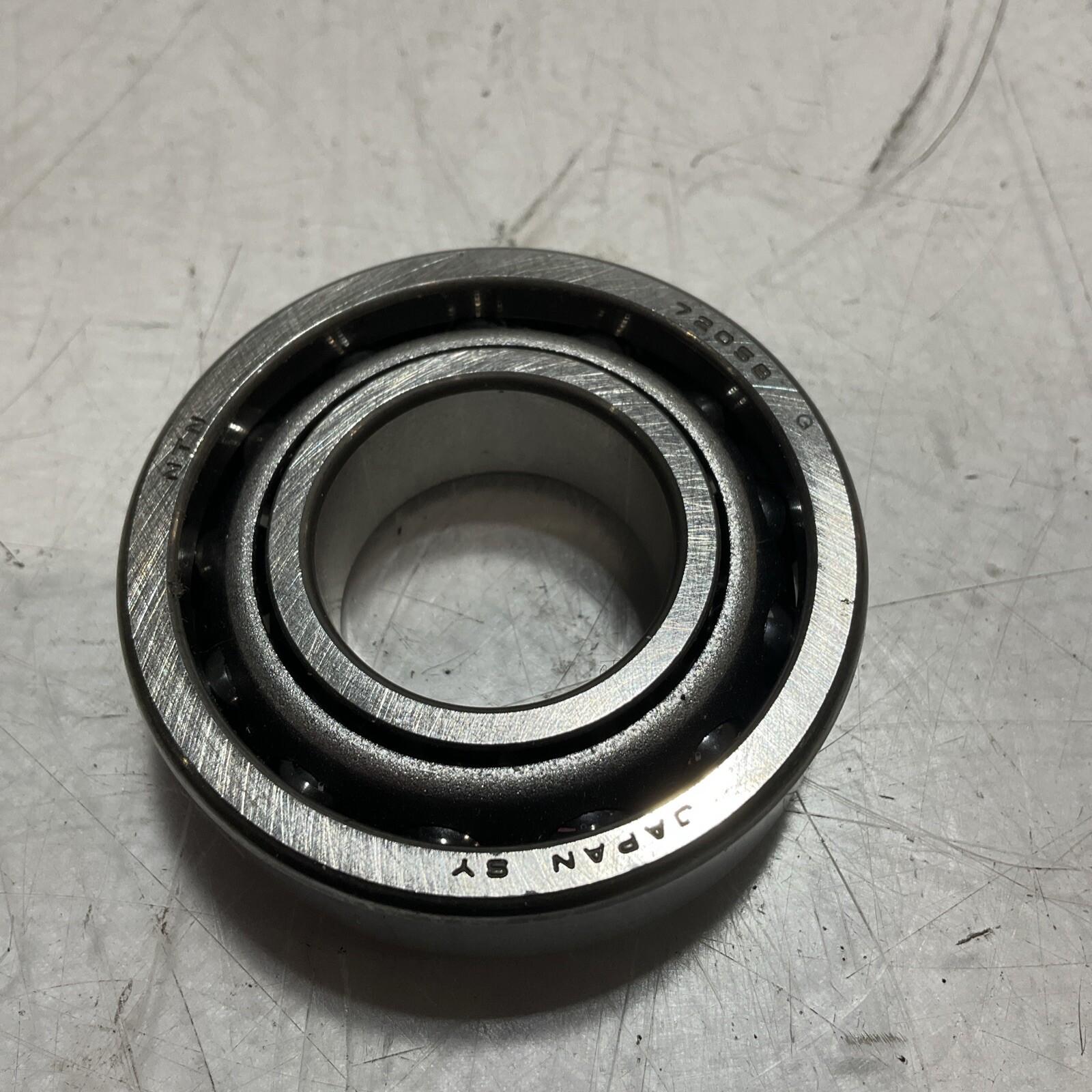 NTN 7205BG SINGLE ROW CONTACT BALL BEARING LOT 4 RM6