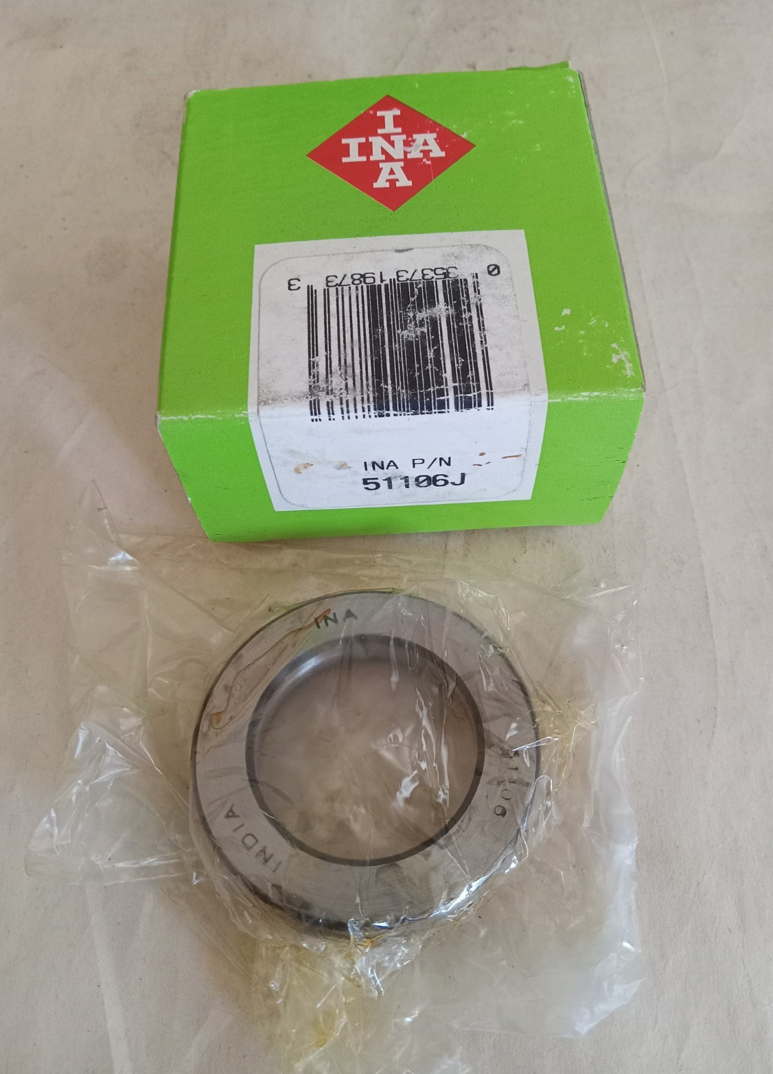 INA 51106J 30mm X 47mm X 11mm Thrust Ball Bearing