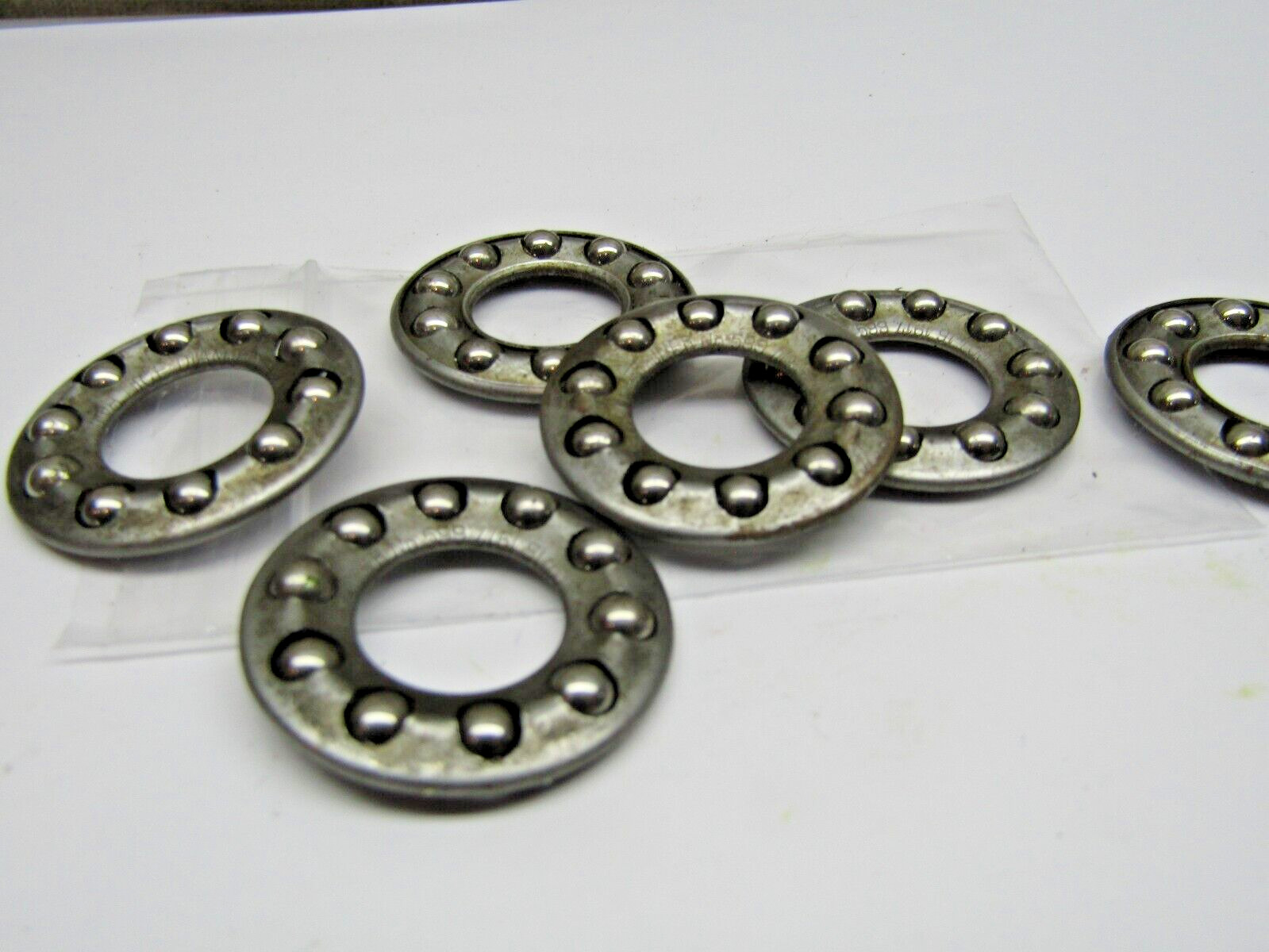 (Lot of 6) Ball Thrust Bearing Ball Cage Assembly 9/16″ X 1.2″ X 3/16″