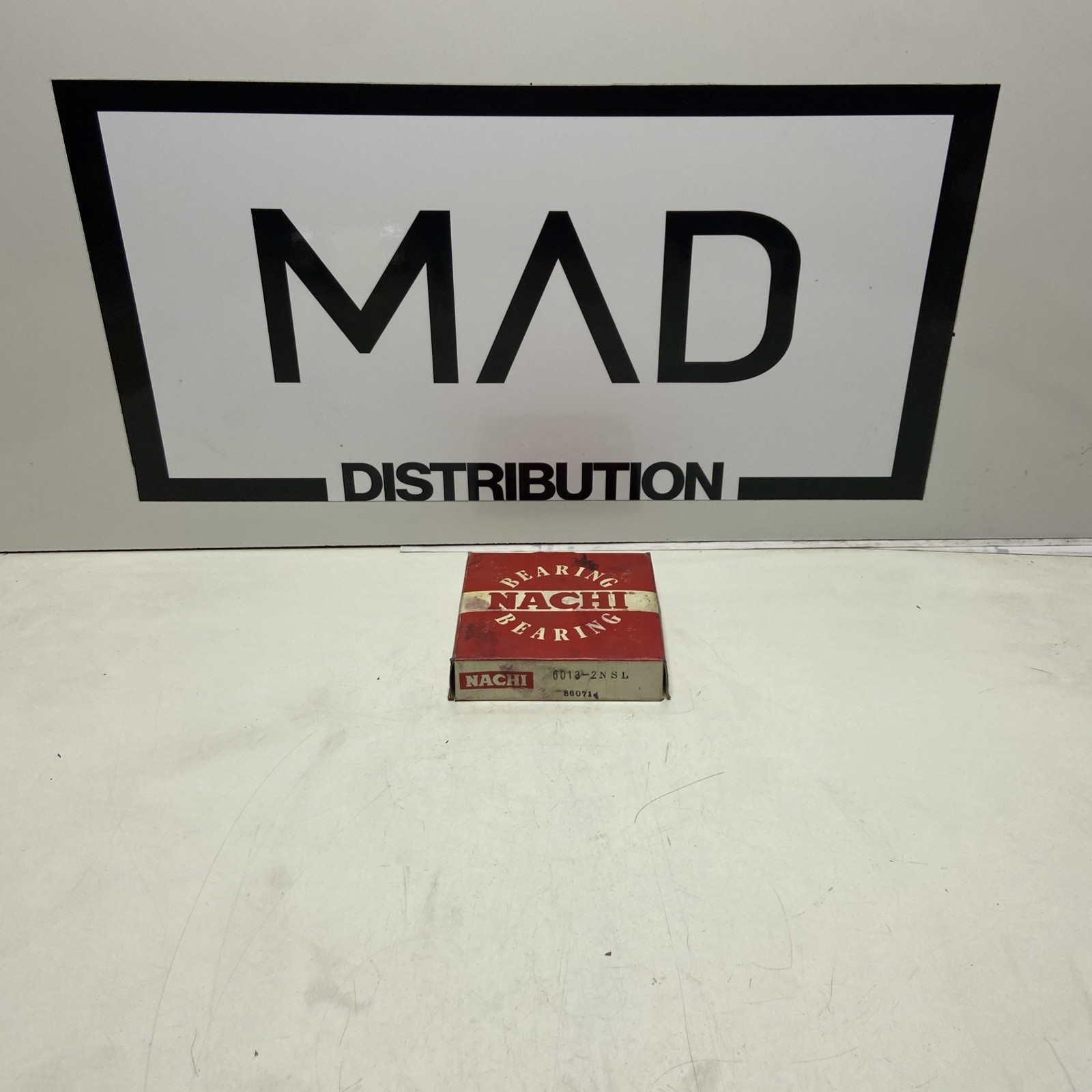 New. Nachi 6013 2NSL Deep Groove Bearing, 65mm ID, 100mm OD, 18mm Width