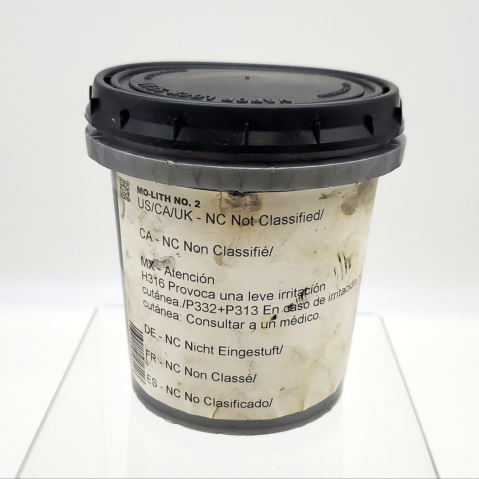 Lubriplate Mo-Lith No. 2 Lubricant 16 OZ Tub Moly-Lithium Grease Water Resistant