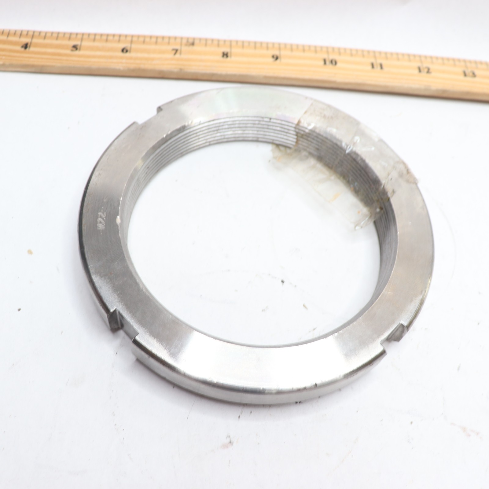 Right Hand Standard Locknut Not Self-Locking Steel N22
