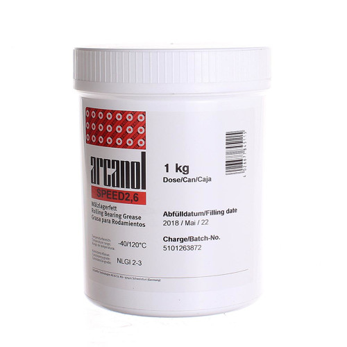 ARCANOL-SPEED2,6-1KG FAG x x mm GREASE/LUBR./OIL FOR BEARING