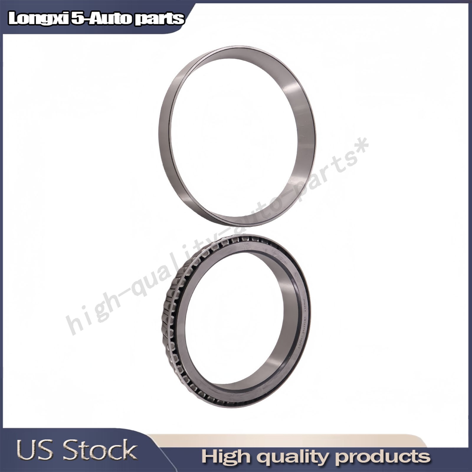 Wheel Bearing Set Tapered Roller Cup and Cone LM742749 LM742710 1-PC New PC