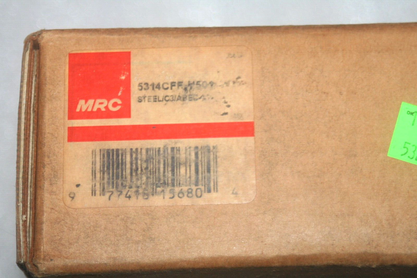 MRC 5314CFF-H501 Double Row Angular Contact Bearing * NEW Open Box *