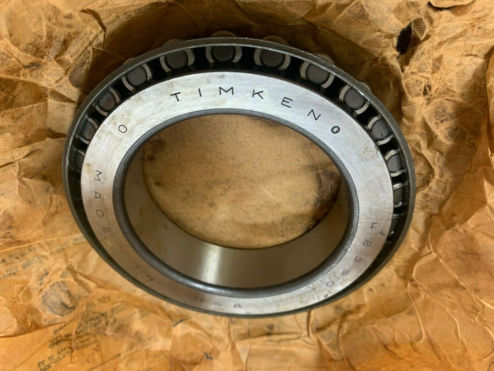 Timken 42350 Tapered Roller Bearing Cone – 3.5000 in ID, 1.1406 in Cone Width
