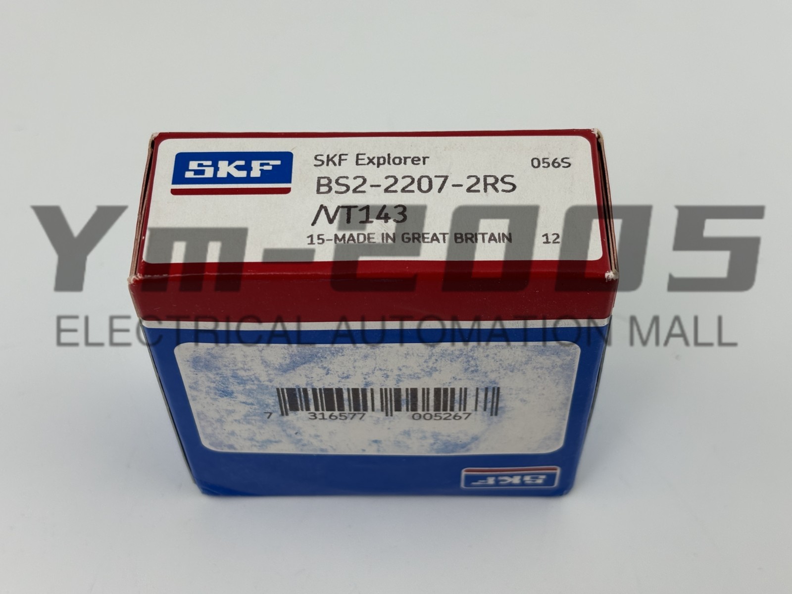 1PC NEW SKF BS2-2207-2RS/VT143 spherical roller bearing Free ship #YP1