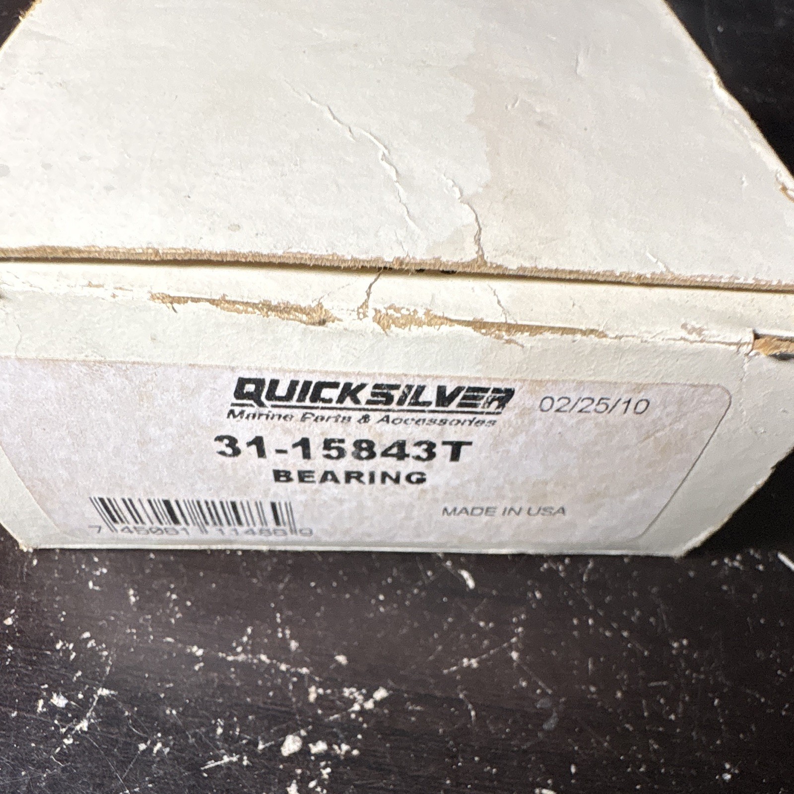 Quicksilver Needle Roller Bearing 31-15843T Steel 1 5/16in Bore 1 5/8in OD