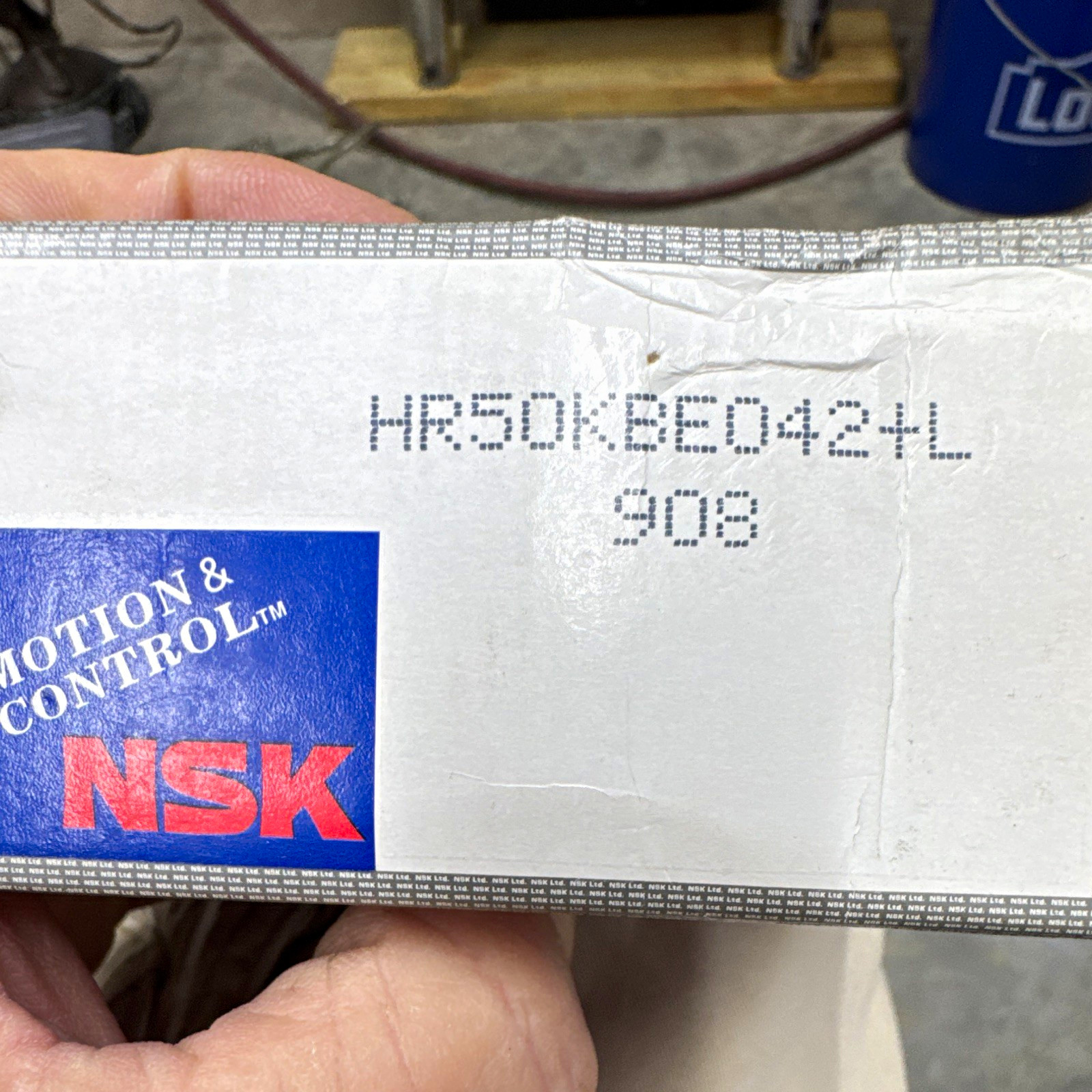 NSK HR50KBE042+L Tapered Roller Bearing Cone 50mm ID 90mm OD 27mm Steel