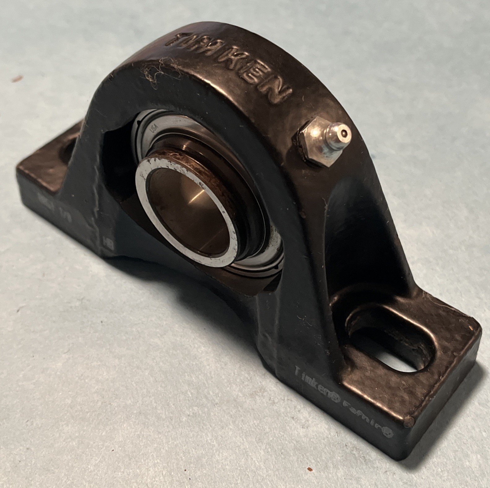 RAS1 1/8 TIMKEN /FAFNIR-2 Bolt Ball Bearing Pillow Block 1-1/8” Bore-New No Box