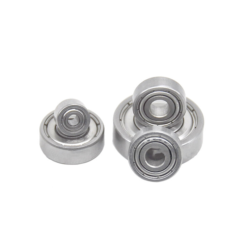 Stainless Steel Deep Groove Ball Bearing Miniature Shielded Bearing Bore 2-9 mm