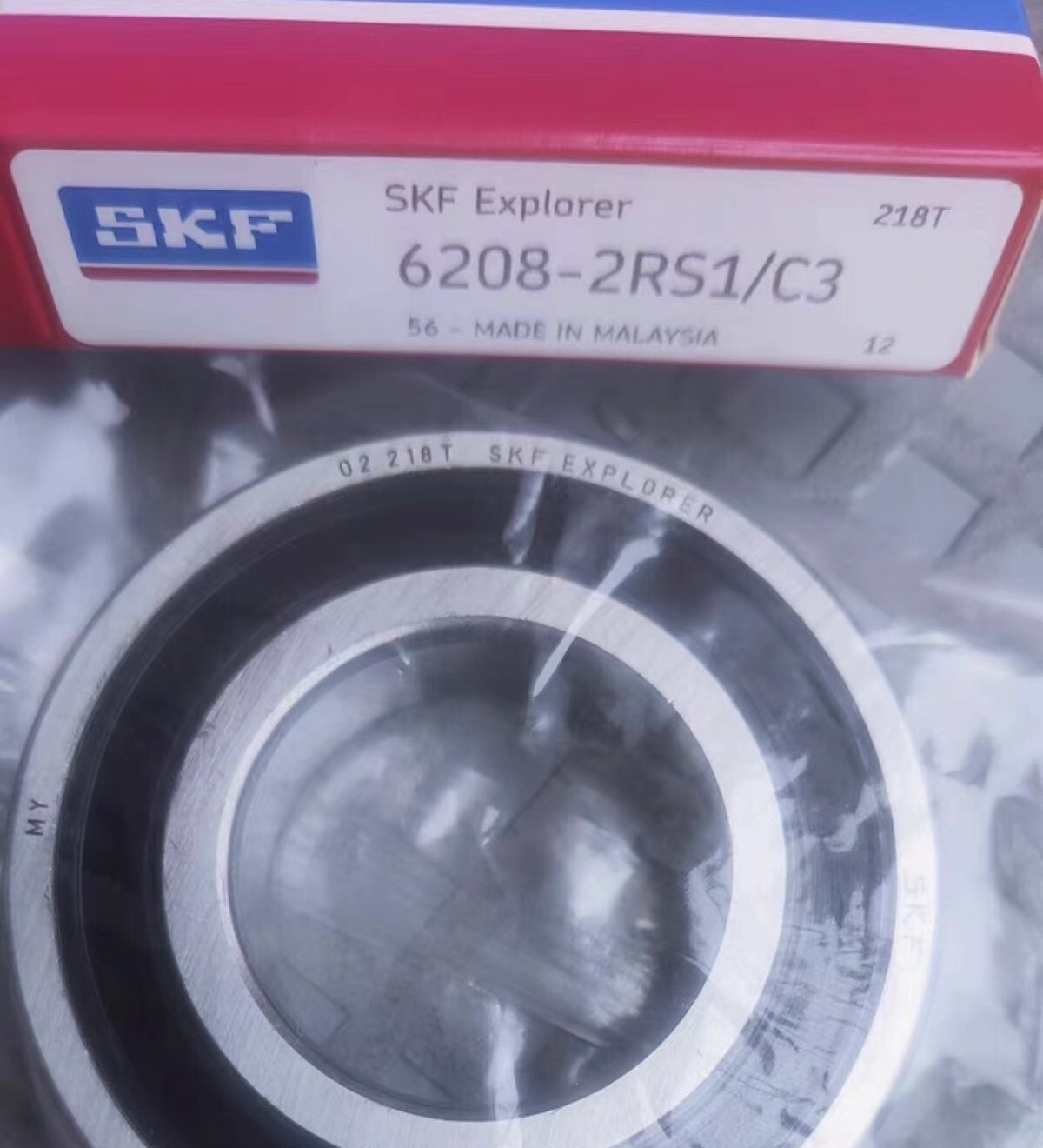 1PC SKF 6208-2RS1/C3 deep groove ball bearing