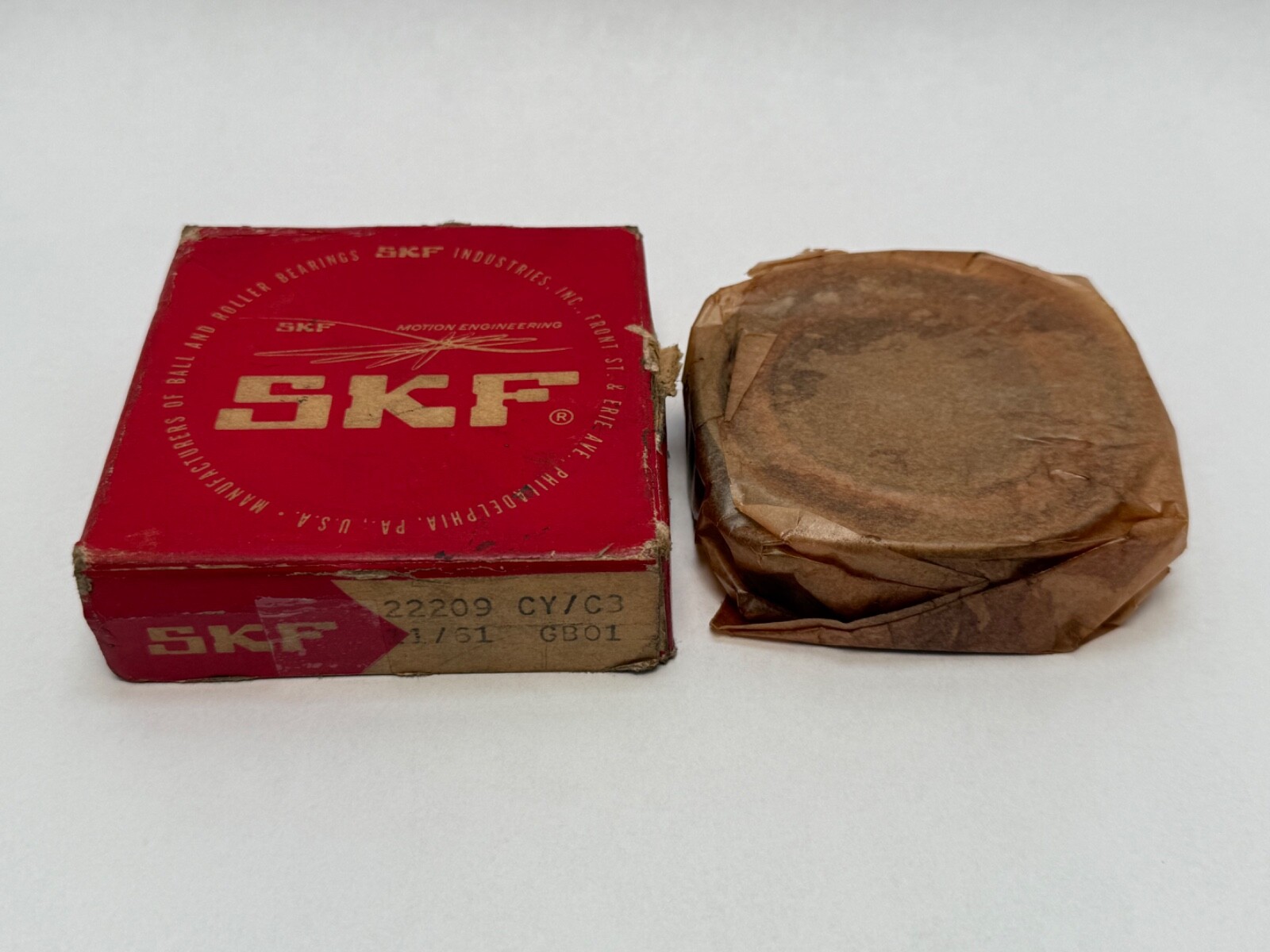 SKF 22209-CY/C3 Spherical Bearing 22209-C-Y-C3 22209-CY45x85x23 mm