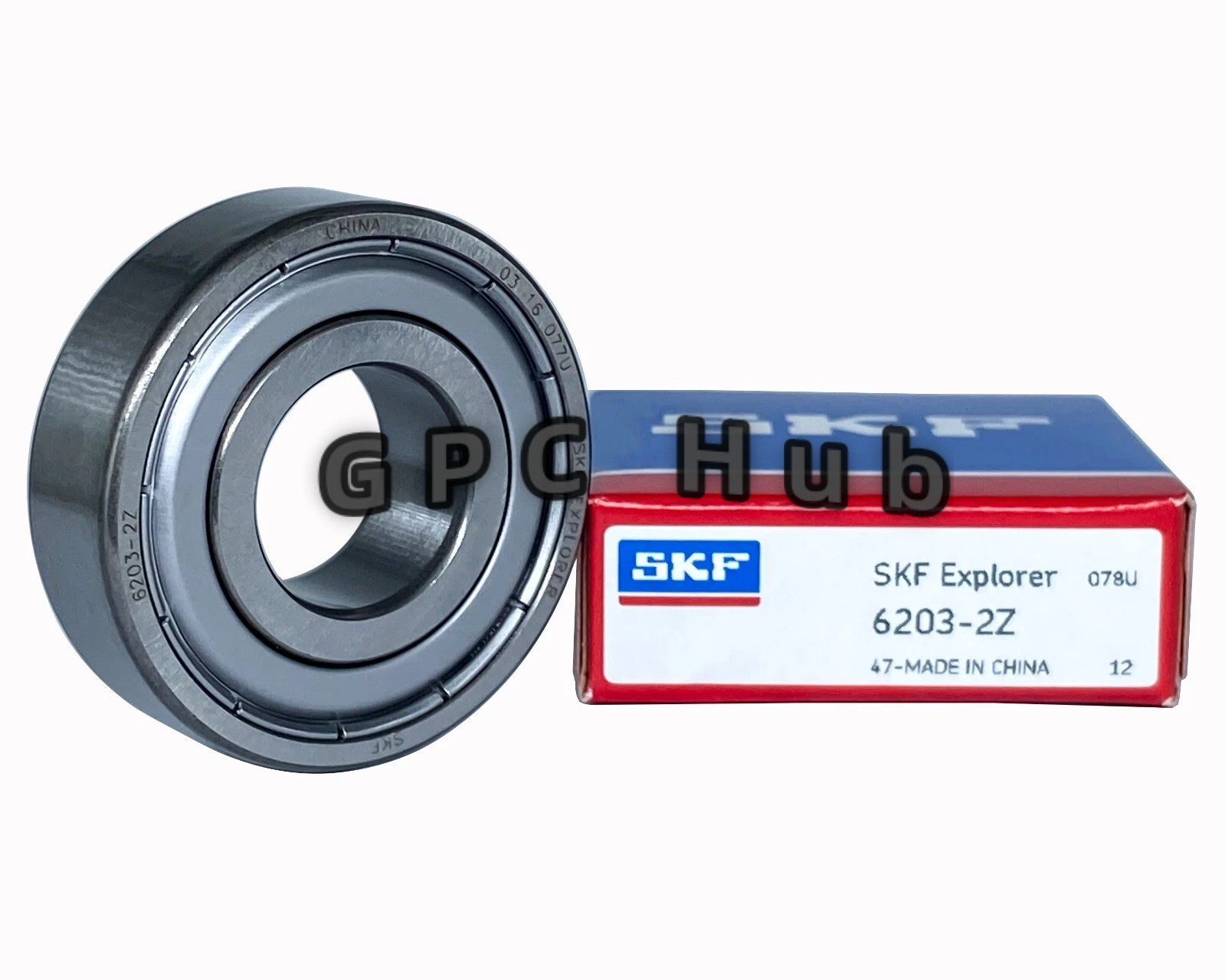 2PCS Brand New SKF 6203-2Z 17x40x12mm Double Metal Seal Bearing Fast shipment